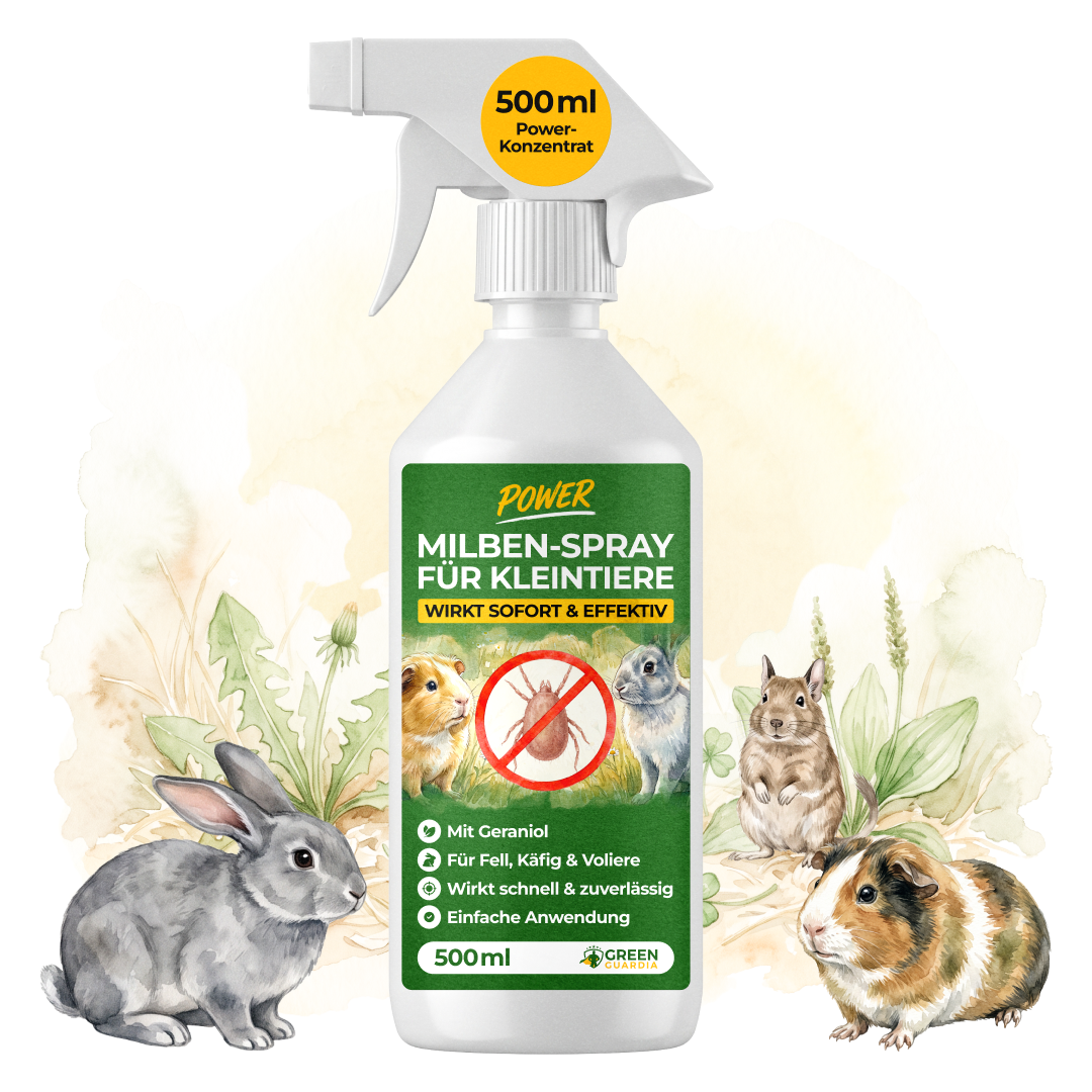 Milben-Abwehrspray für Kleintiere – Power-Konzentrat 500 ml