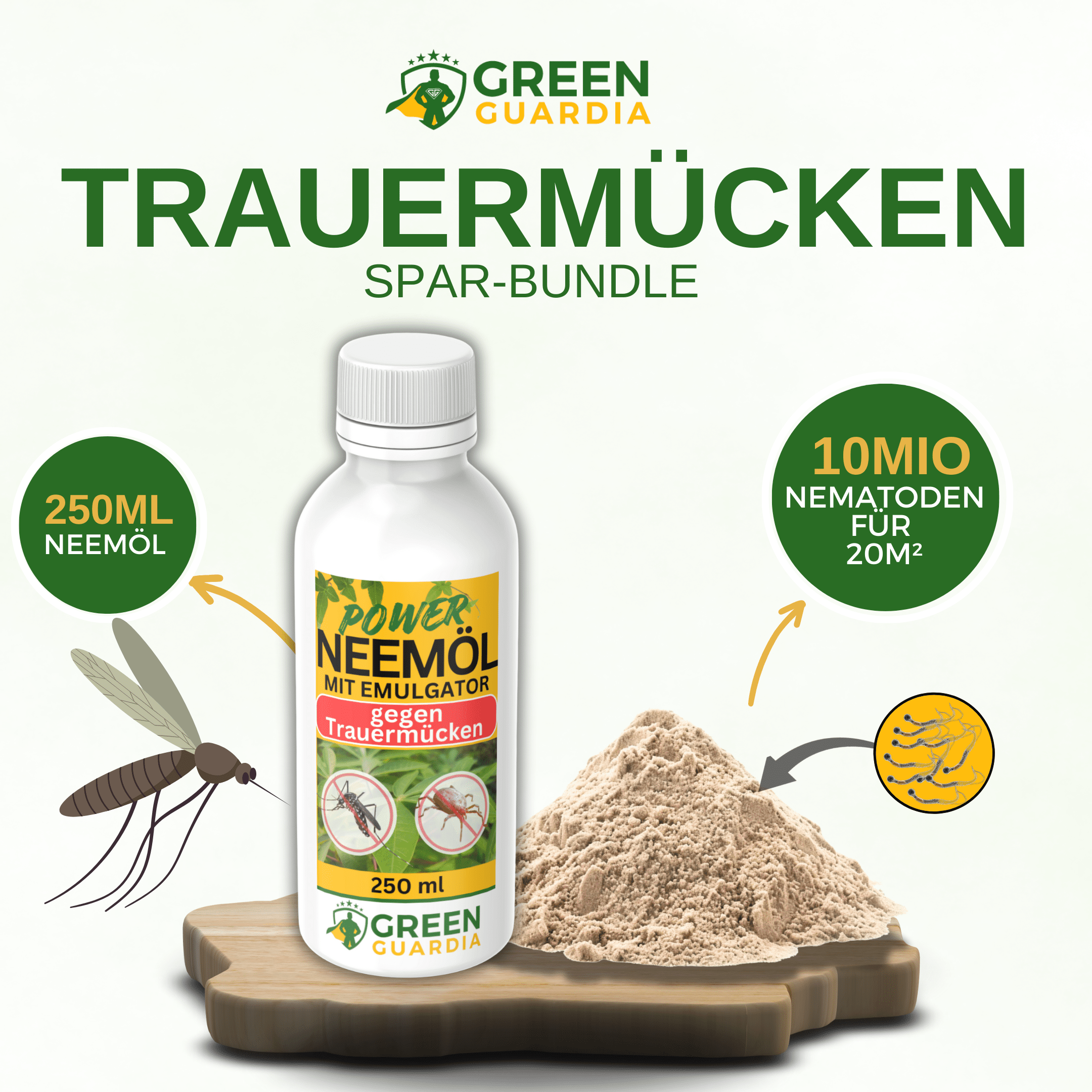 Trauermücken - Bundle "Trauermückenfrei" - Green Guardia - Ihr Experte für Schädlinge und Pflanzen