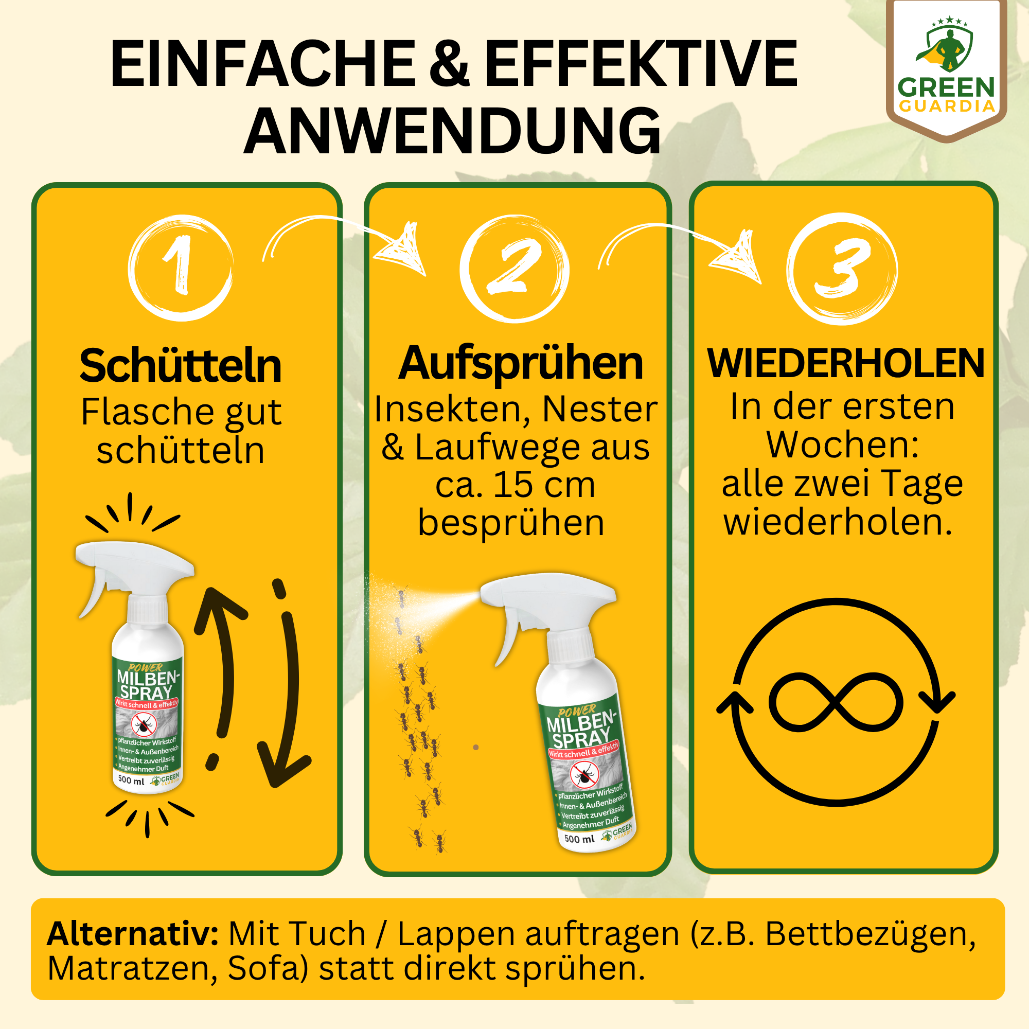 Spray anti-acariens concentré 