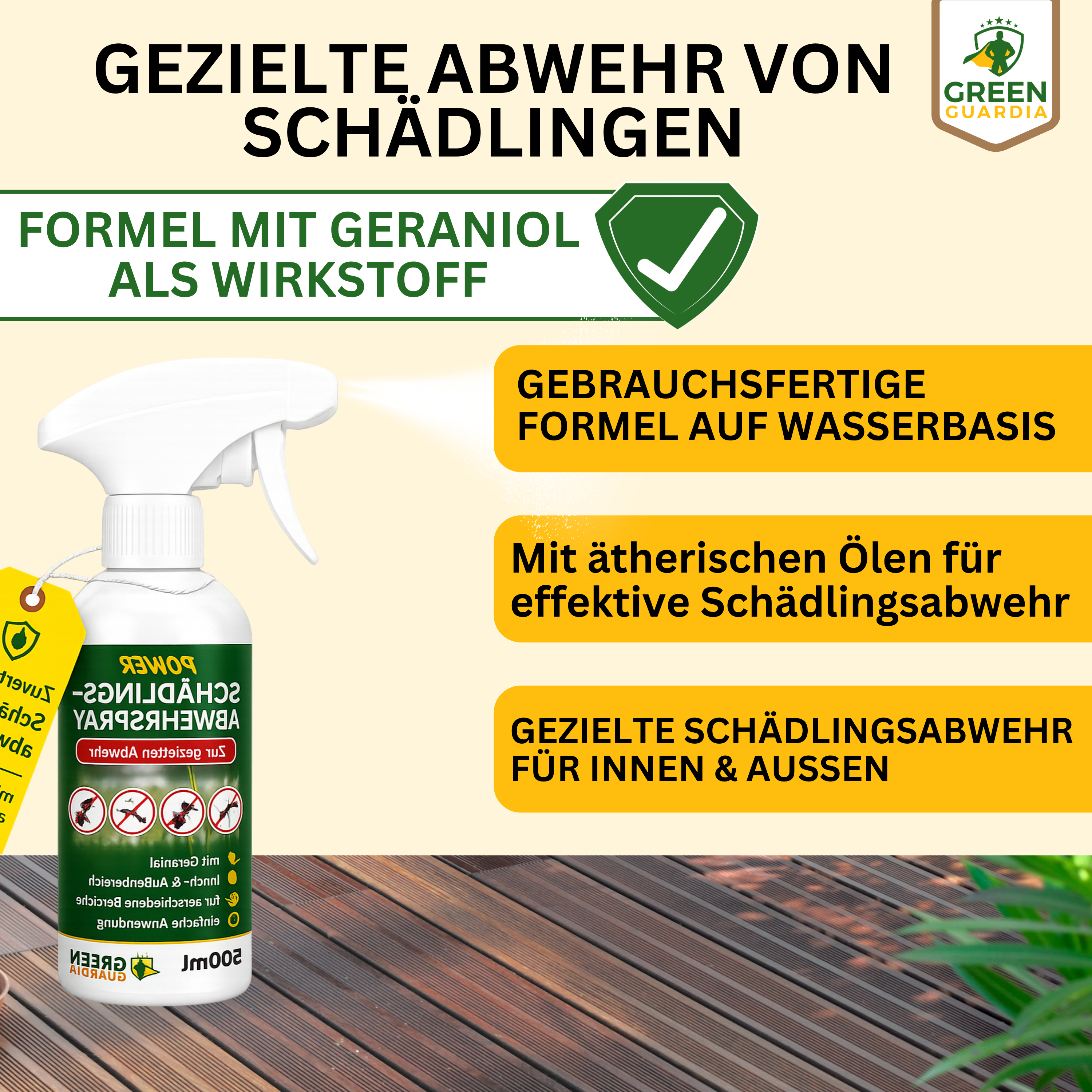Spray répulsif anti-fourmis concentré puissant 