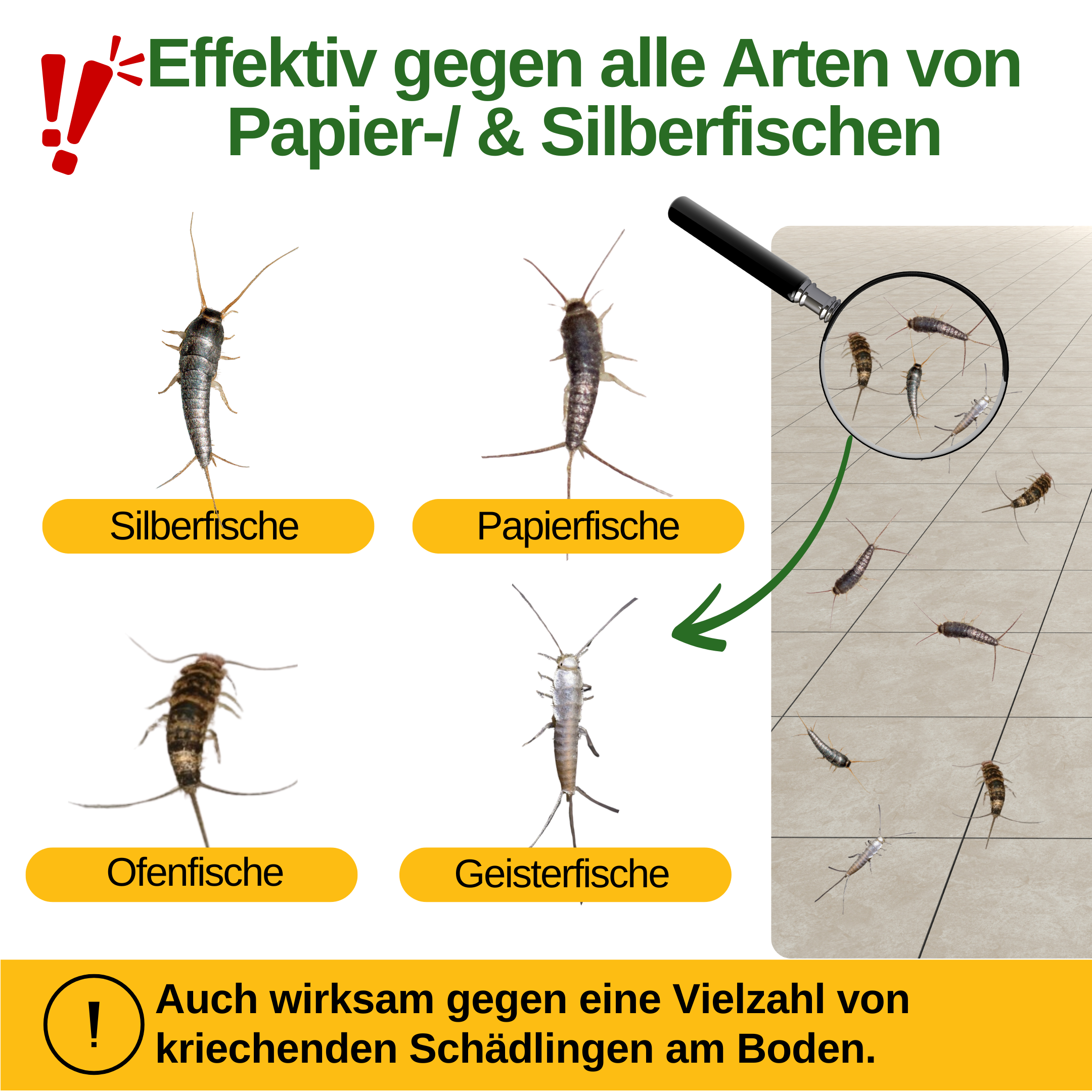Piège à poissons en papier avec attractif aux phéromones 