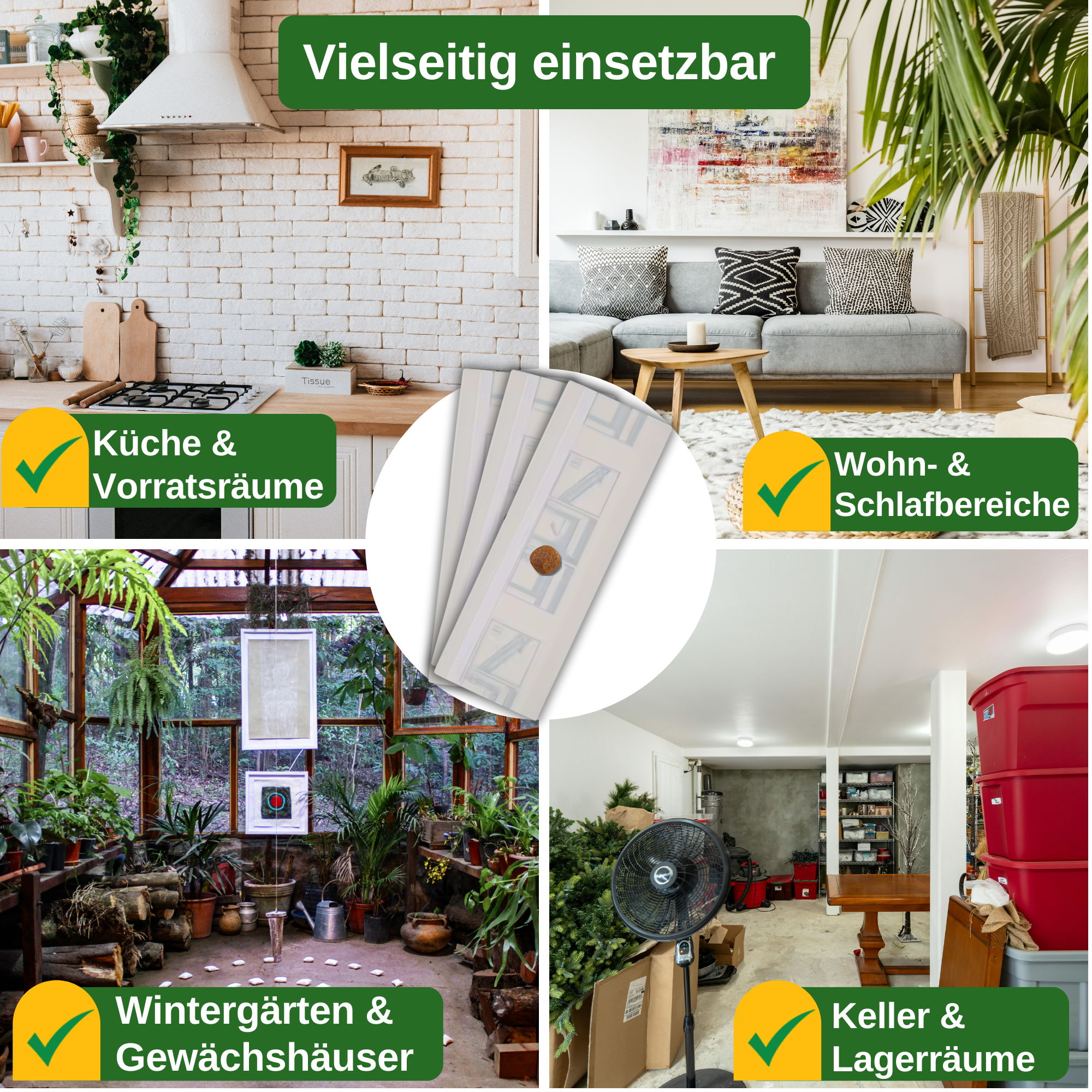 Brotkäfer Fenster - Falle mit Spezial - Lockstoff - Green Guardia - Ihr Experte für Schädlinge und Pflanzen