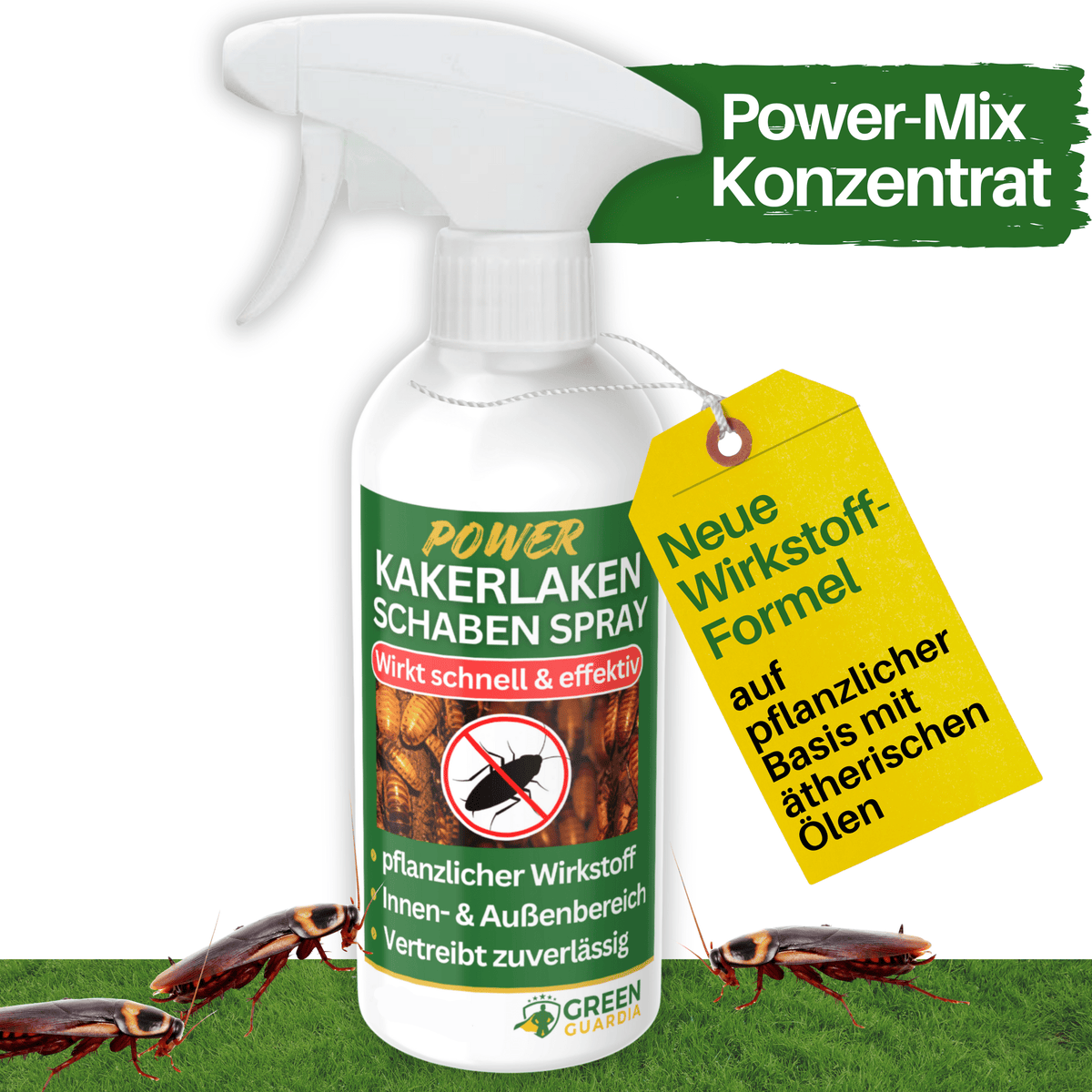 Spray repelente de cucarachas concentrado