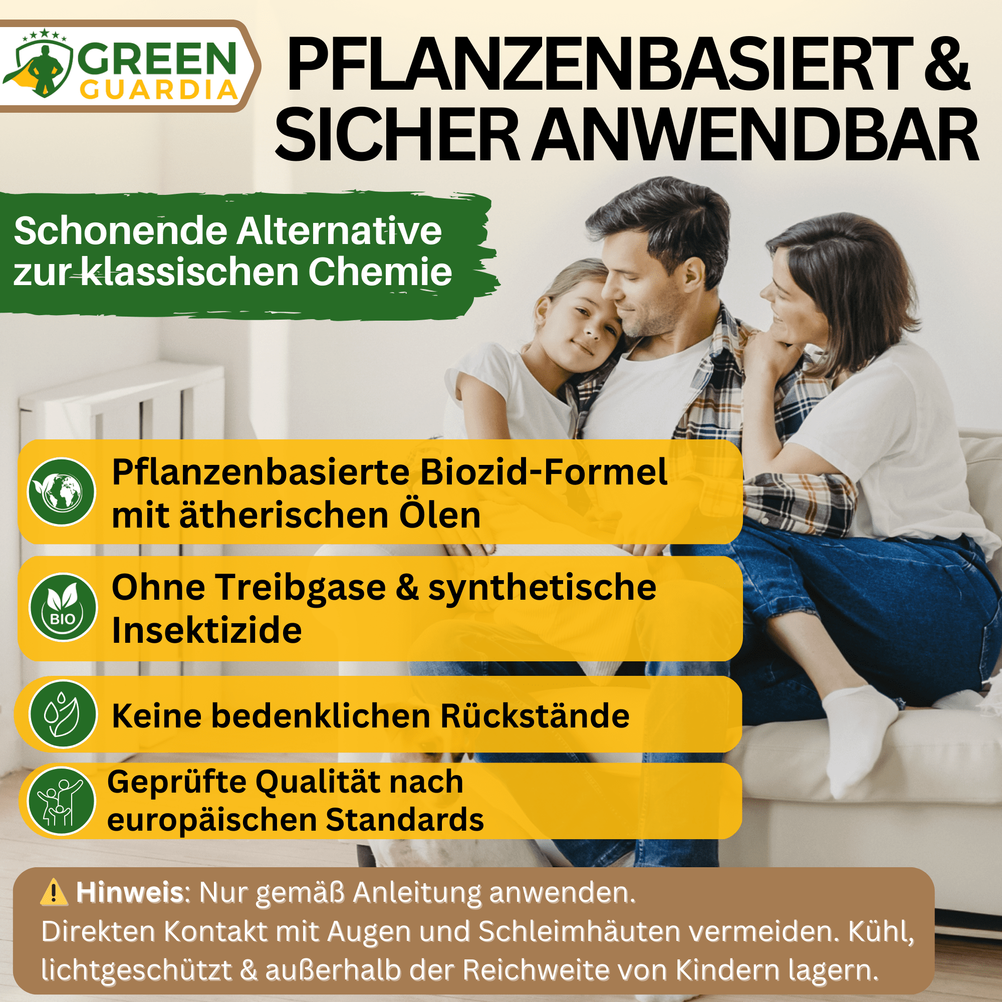 Läuse - Abwehrspray Power - Konzentrat - Green Guardia - Ihr Experte für Schädlinge und Pflanzen