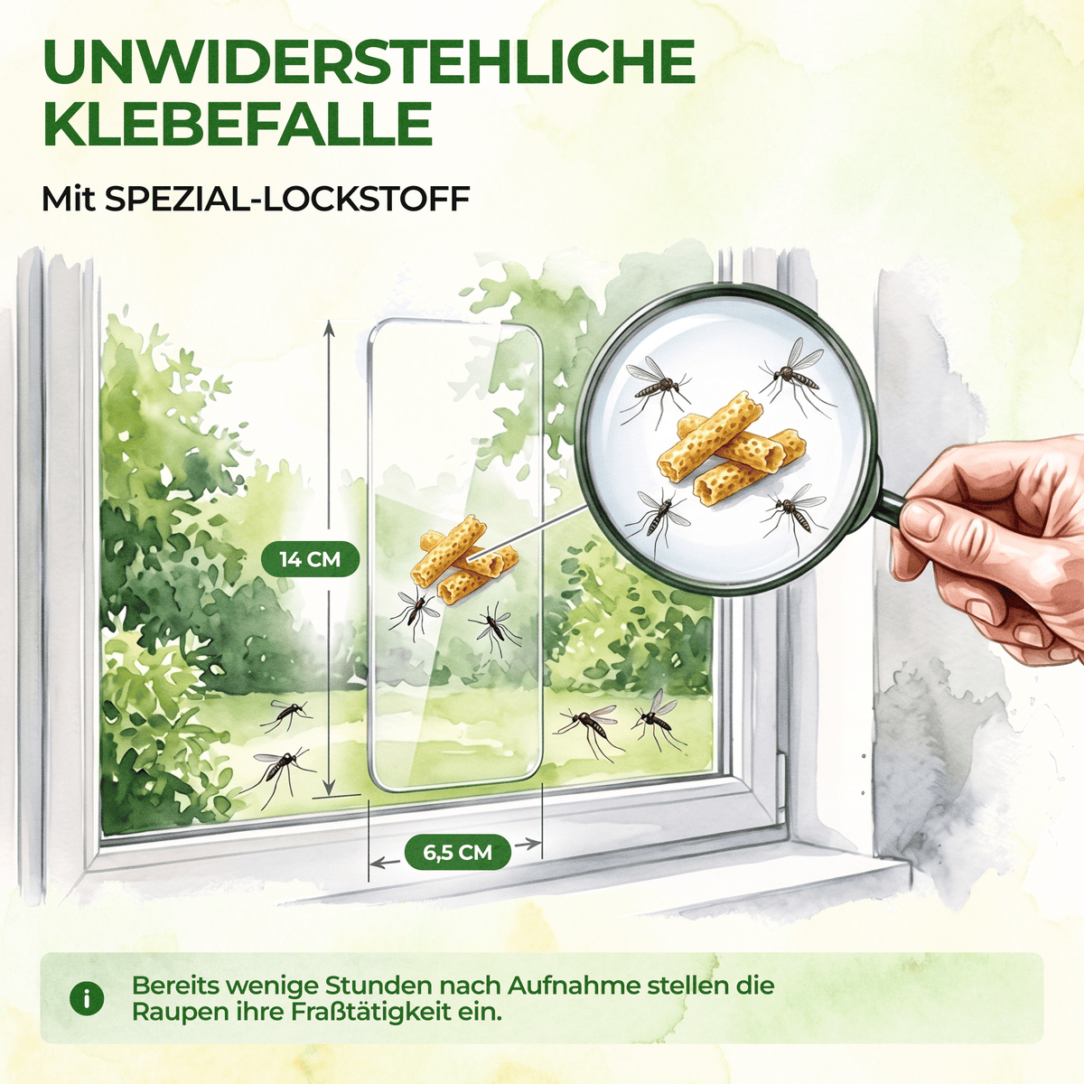 Mücken Fenster-Falle - Green Guardia - Ihr Experte für Schädlinge und Pflanzen