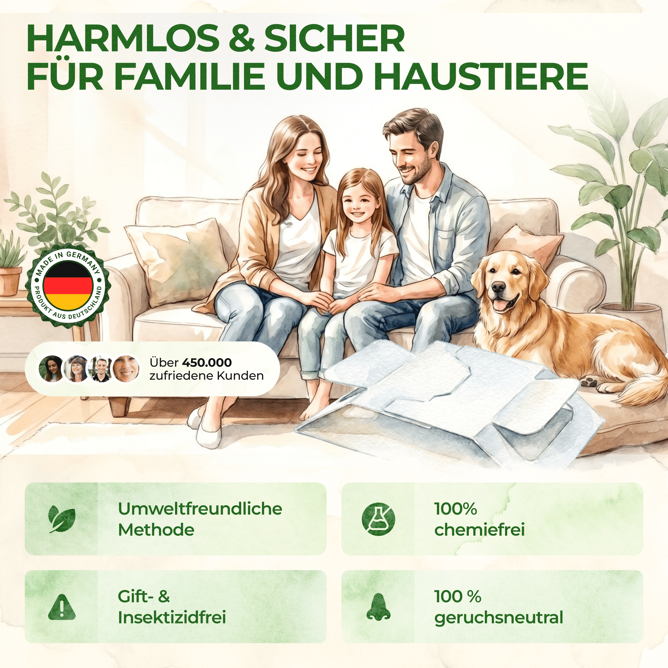Papierfisch Falle - Green Guardia - Ihr Experte für Schädlinge und Pflanzen