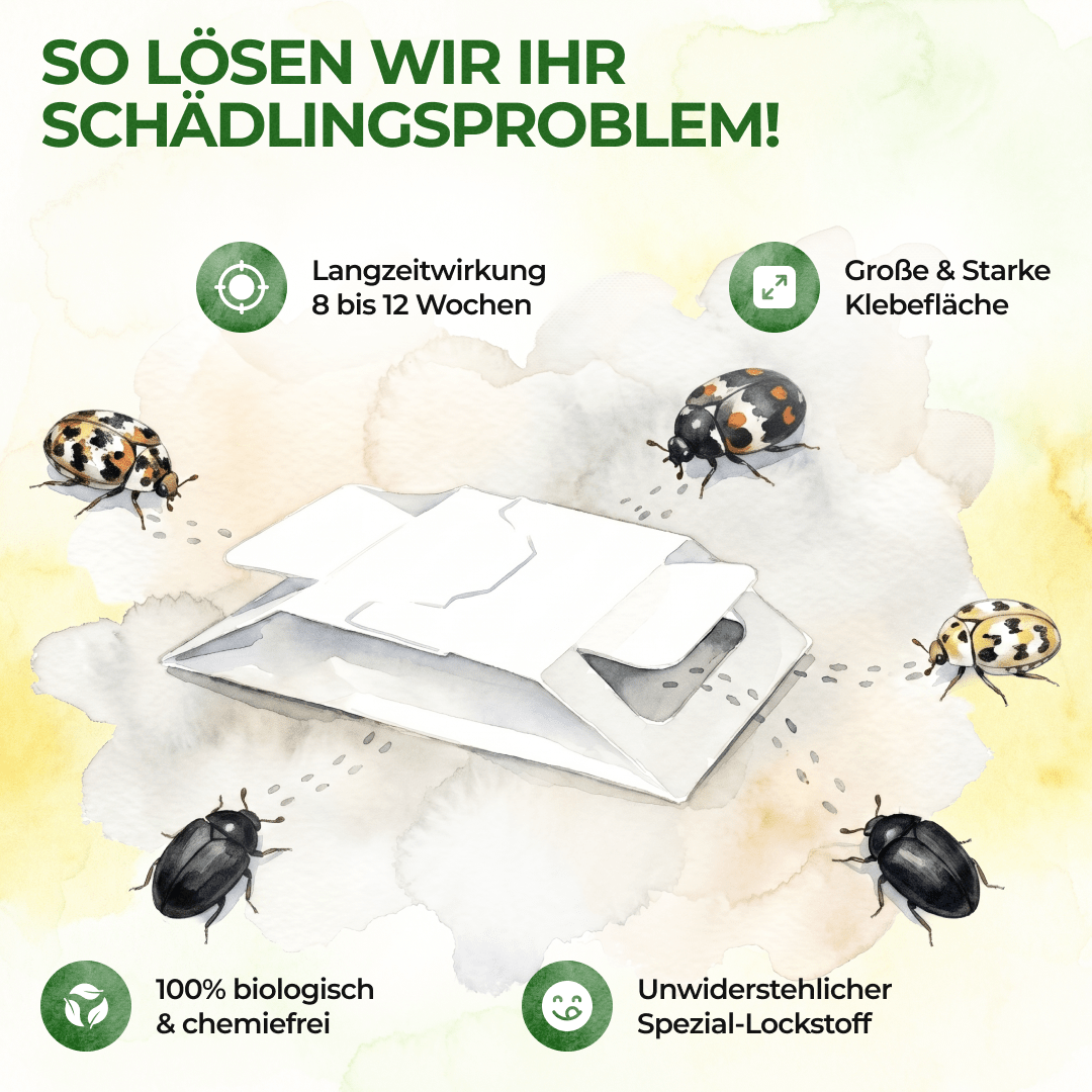 Teppichkäfer Falle - Green Guardia - Ihr Experte für Schädlinge und Pflanzen