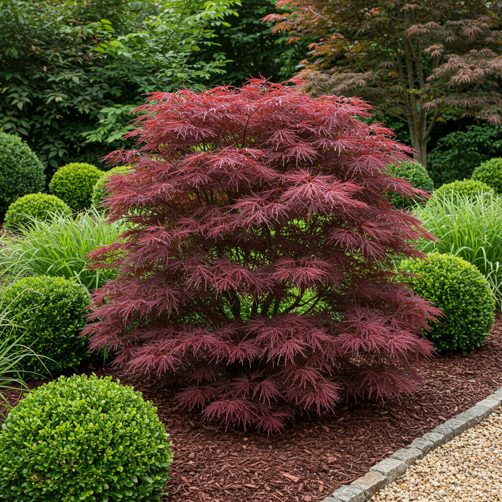 Japanese maple 'Sumi-nagashi' – red, deciduous, 19 cm pot, 70 cm tall